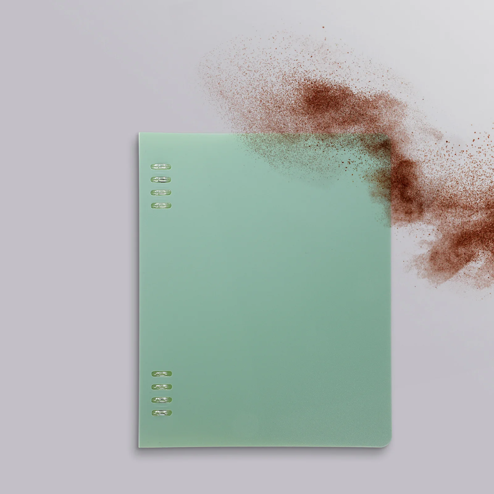 

3pcs Loose Leaf Binder Cover Multi-Use Notebook Shell Pp Material Protective Cover For Diary Travel Journal Planner B5