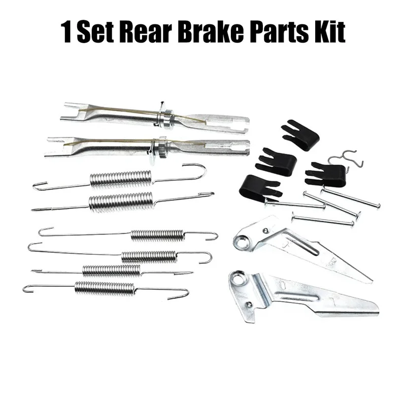 Rear Brake Shoes Adjuster & Parts Kit for Toyota Hilux GGN25 KUN26 4X4 Ute 2005-2015 Rear Brake 04943-0K030 04942-0K130