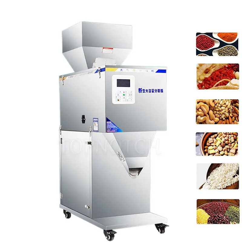 Automatic Candy Packaging Machine Gummy Weigh Filling Machine Large Capacity Particle Distributor