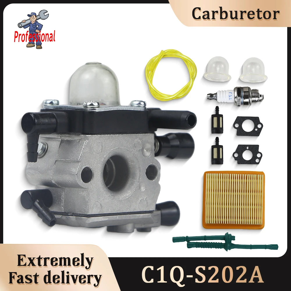 

Carburetor For Stihl MM55 MM55C Tiller 4601-120-0600 Replacement Pack Zama C1Q-S202A Carbohydrate Replacement Kit