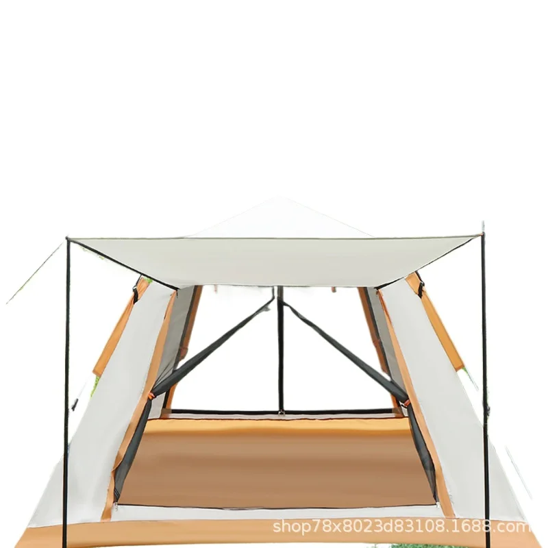 Tianshan Camel 4-Season Camping Tent for Outdoor Multi-Person Use Automatic Pop-Up Beach Tent Quick Setup Portable Tent for