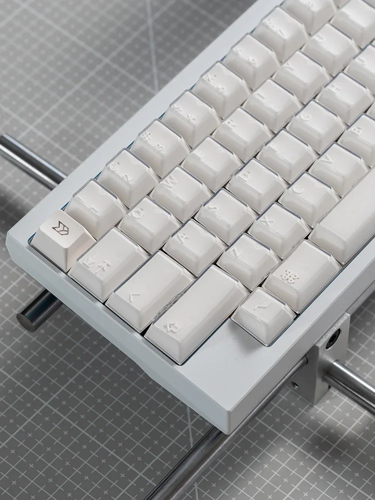 Imagem -05 - Pbtx-ray Keycaps Semi Transparente Branco Abs Personalizado Teclado Mecânico Gamer Acessórios Fãs