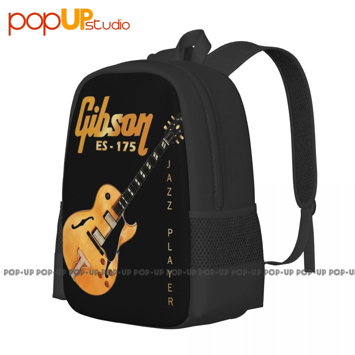 Gibson Es - 175 Guitar Jazz Player Backpack Large Capacity Travel Creative Shopping Bag Multi-function