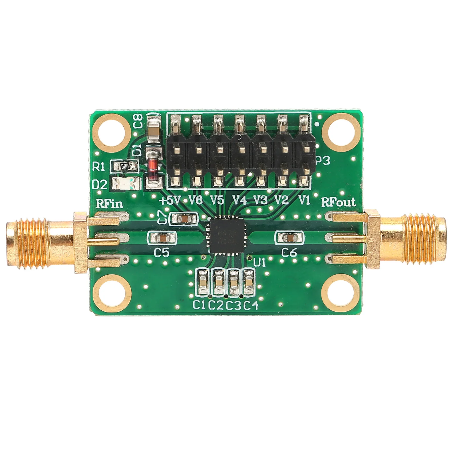Eletrical Supplies RF Attenuator Module Digital Programmable Control Board 0.5dB Step 1M-3.8GHz HMC472 RF Attenuator Module