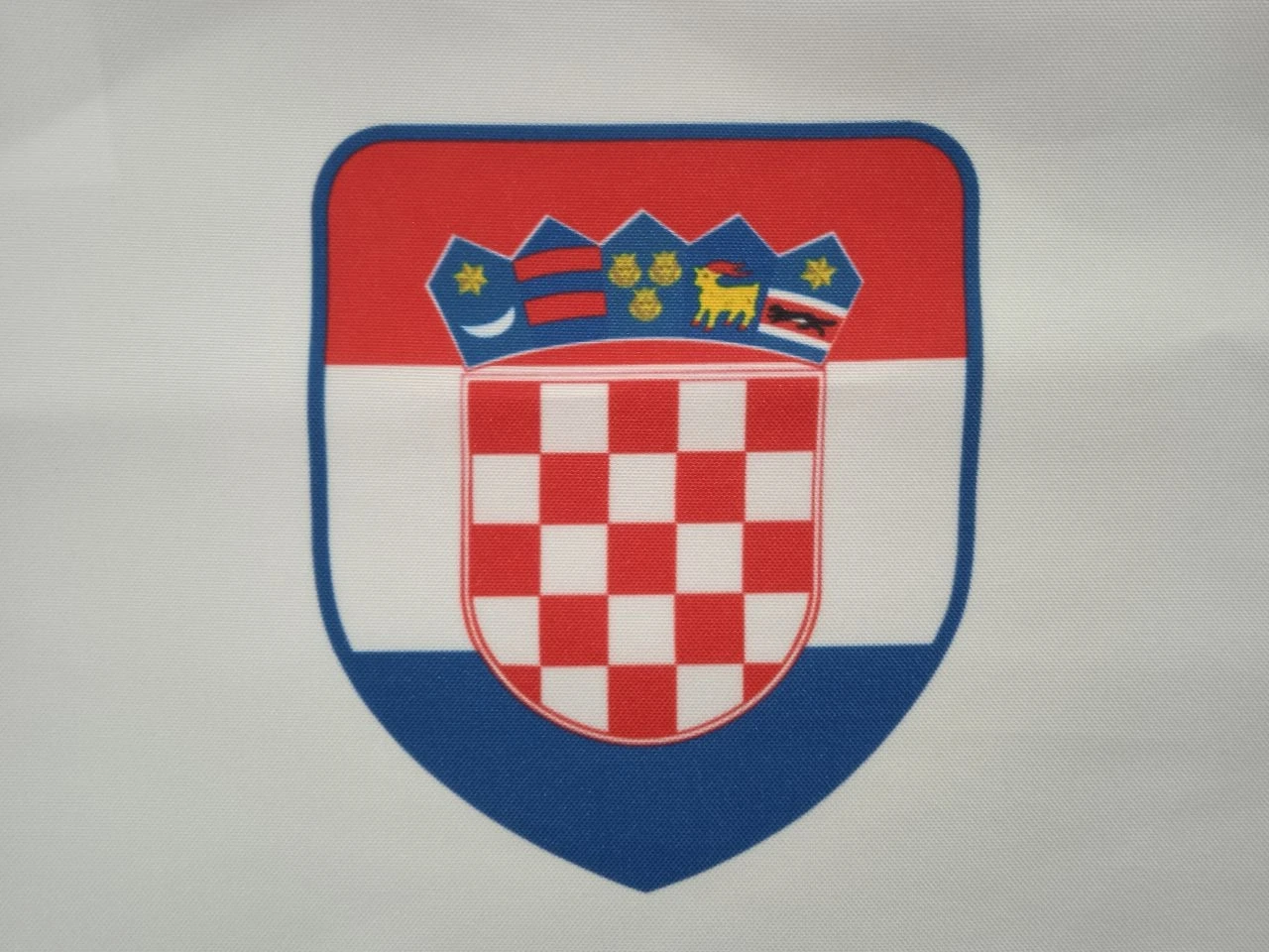 Flagnshow Polyester Croatia Flag Drawstring Bag