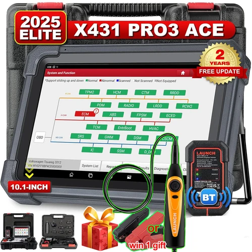 LAUNCH 온라인 ECU 코딩 위상 맵, CANFD DoIP SGW 모든 시스템 진단 도구, X431 PRO3 ACE 스캔 도구, 37 + 서비스