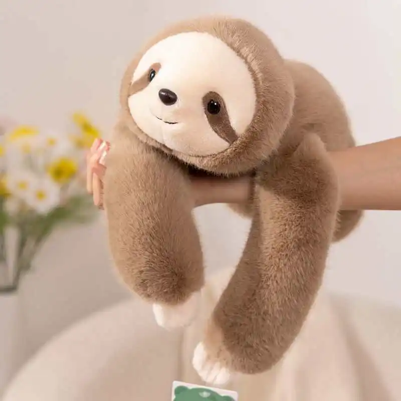 Kawaii Weighted Stuffed Animals Panda Bear Sloth Red Raccoon Dinosaur Koala Plush Pillow Birthday Gift Home Room Decor Toys
