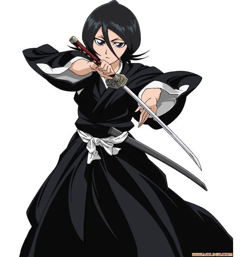 日本のアニメ着物コスプレ服,女性のための,死の神と水,さびた木のルキア,コス服