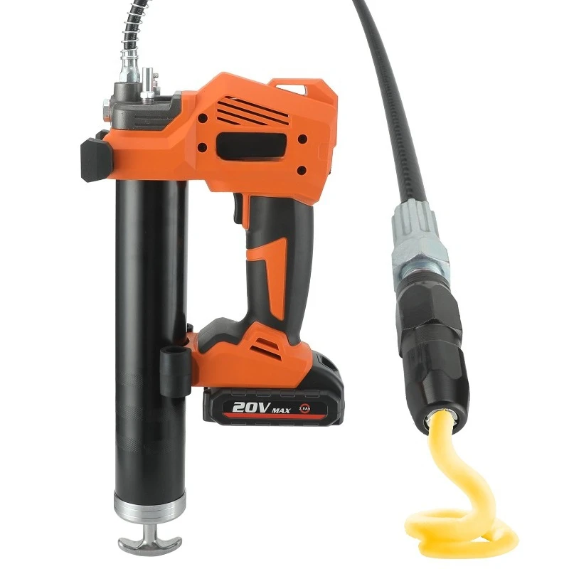 

Electric Grease Gun High Voltage Rechargeable Lithium Battery Lubricated Butter Quick Oiler Portable Mining