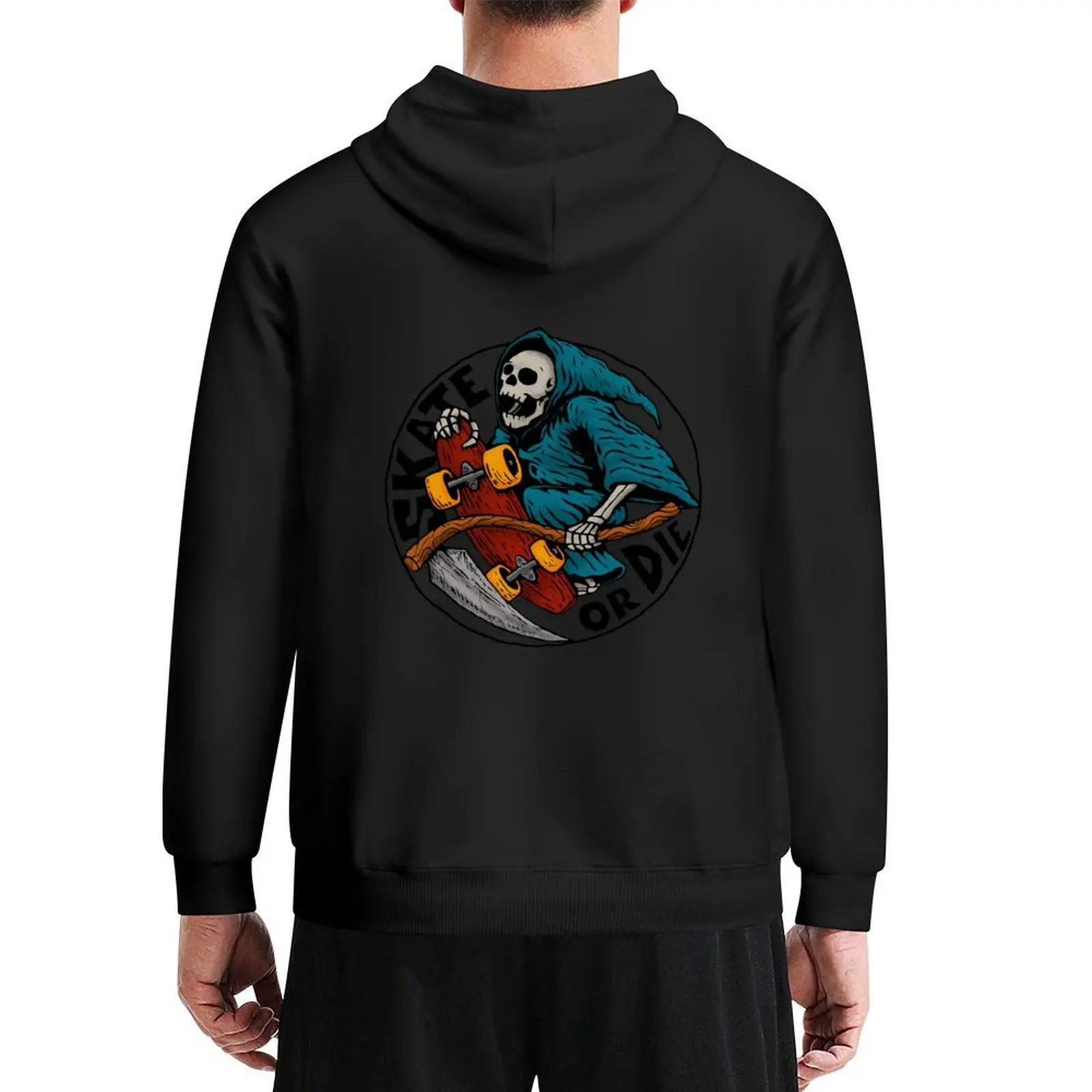 

Skate or die Hoodie autumn clothes anime clothing men's sweat-shirt men clothes man hoodie