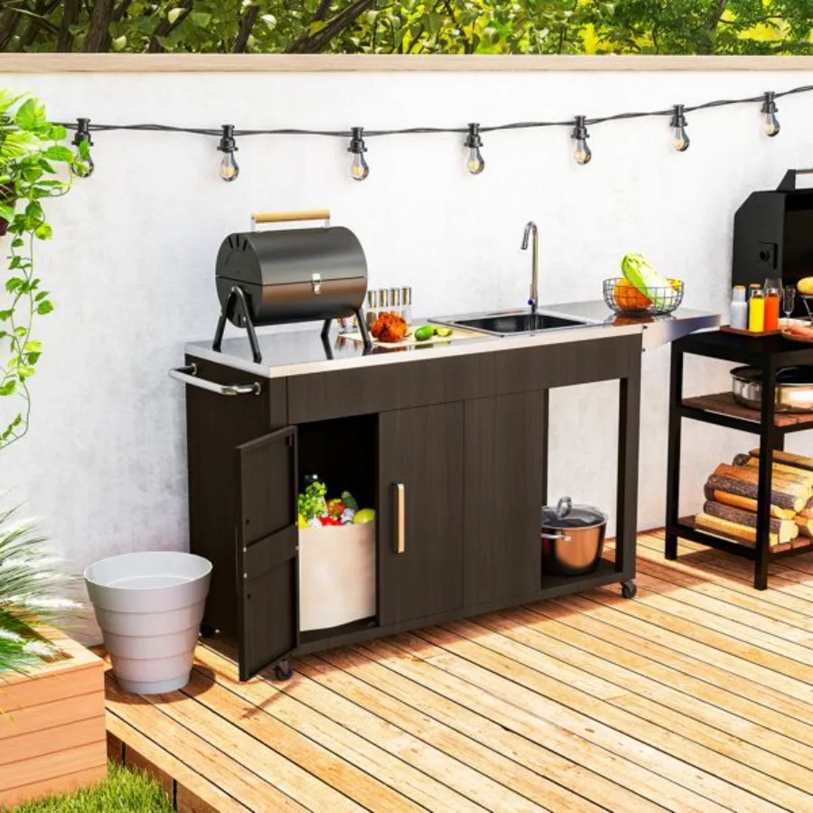 

Outdoor Grill Table Shipping (Prohibited by -)