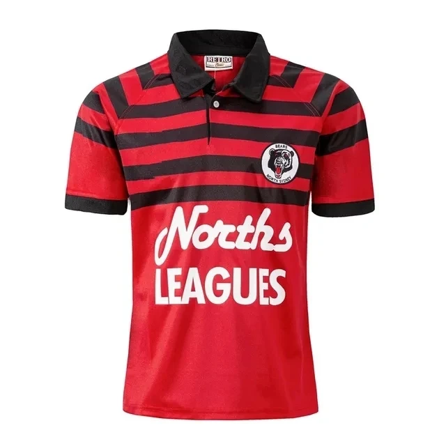 

1991-1994 North Sydney Bears Retro Rugby Jersey - Mens Size:S-5XL（Print Name Number）Top Quality