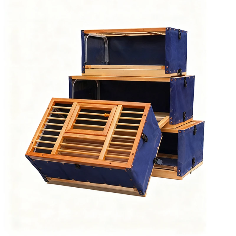 Folding Pigeon Release Cage Portable Training Flying Box Competition Carrier for Racing Pigeon Supplies