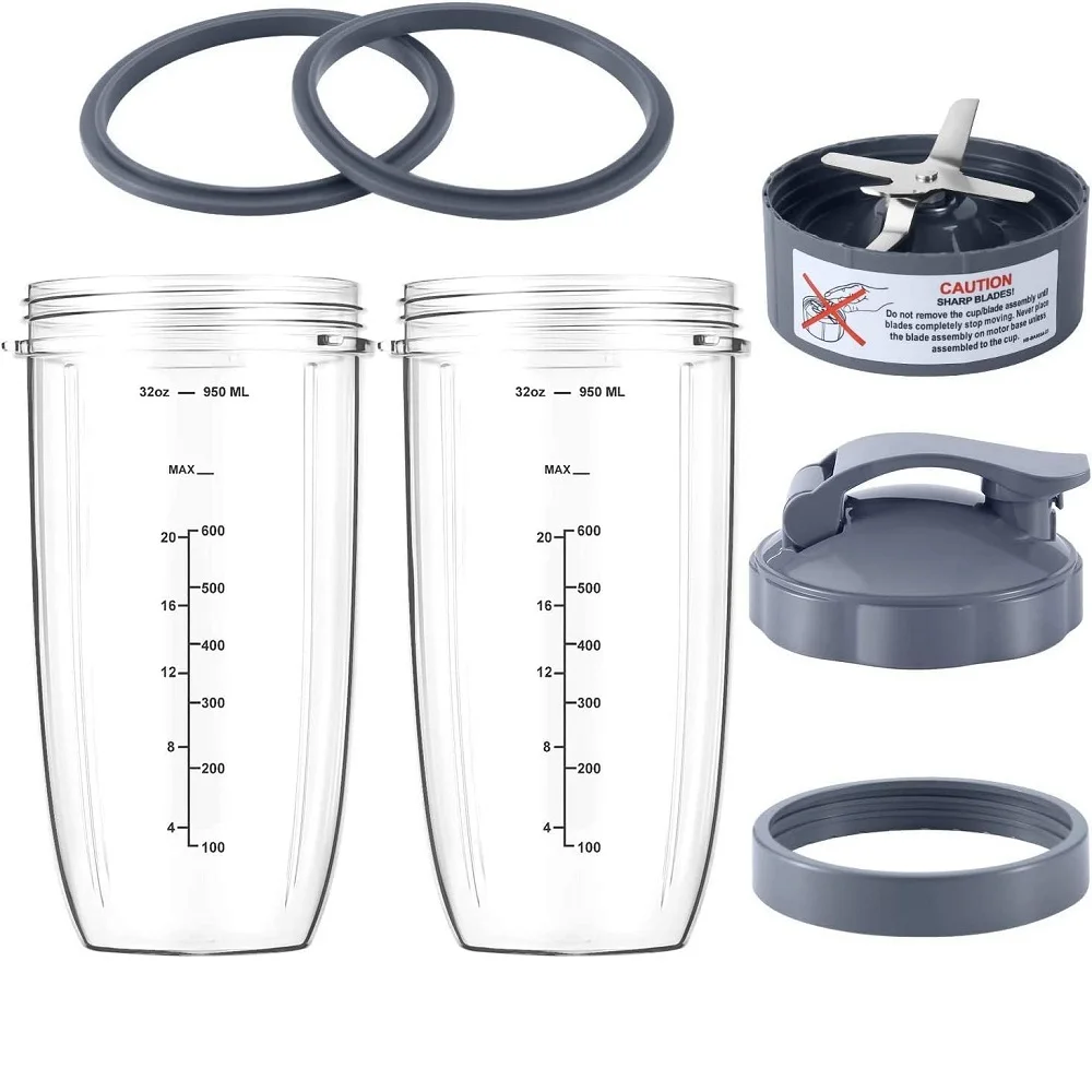 7 Pcs Blender 32Oz … - image