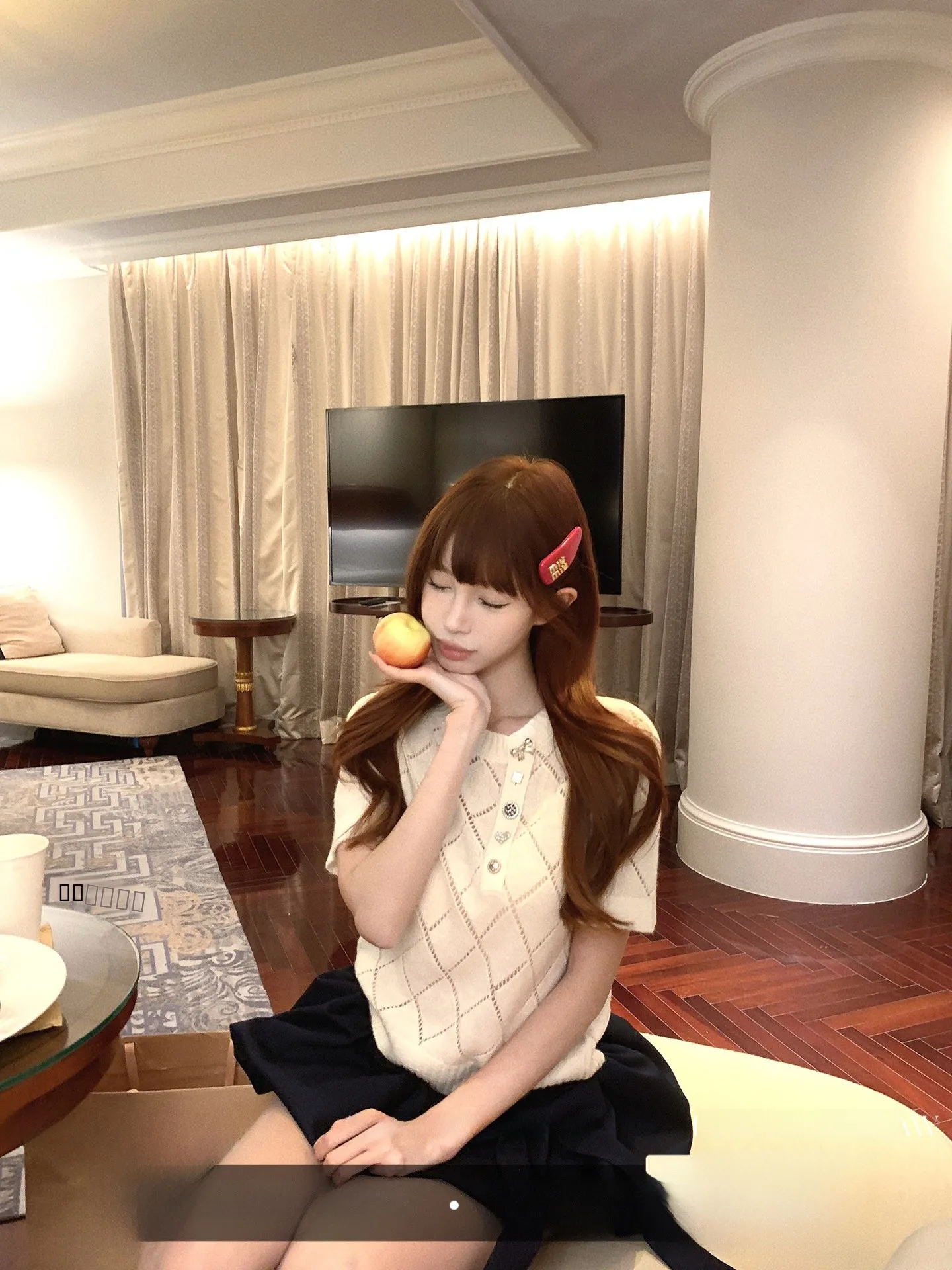 

Женский укороченный вязаный топ Pinksoya Light Breeze из шерсти, облегающий, с круглым вырезом, с вырезами, повседневный свитер