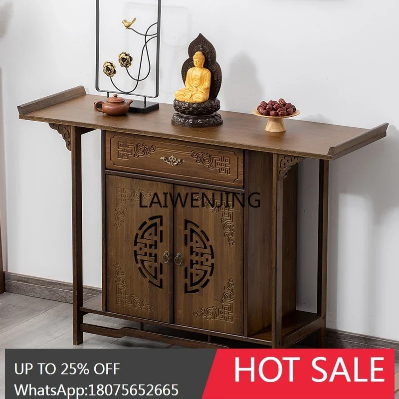SGF Buddhist niche cabinet God of Wealth Guan Gong offering table Buddha table Entrance desk