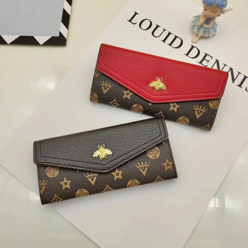 

Fashion Women's Wallet, High-Capacity Card Holder with Light Luxury Brand, Durable and Easy to Carry