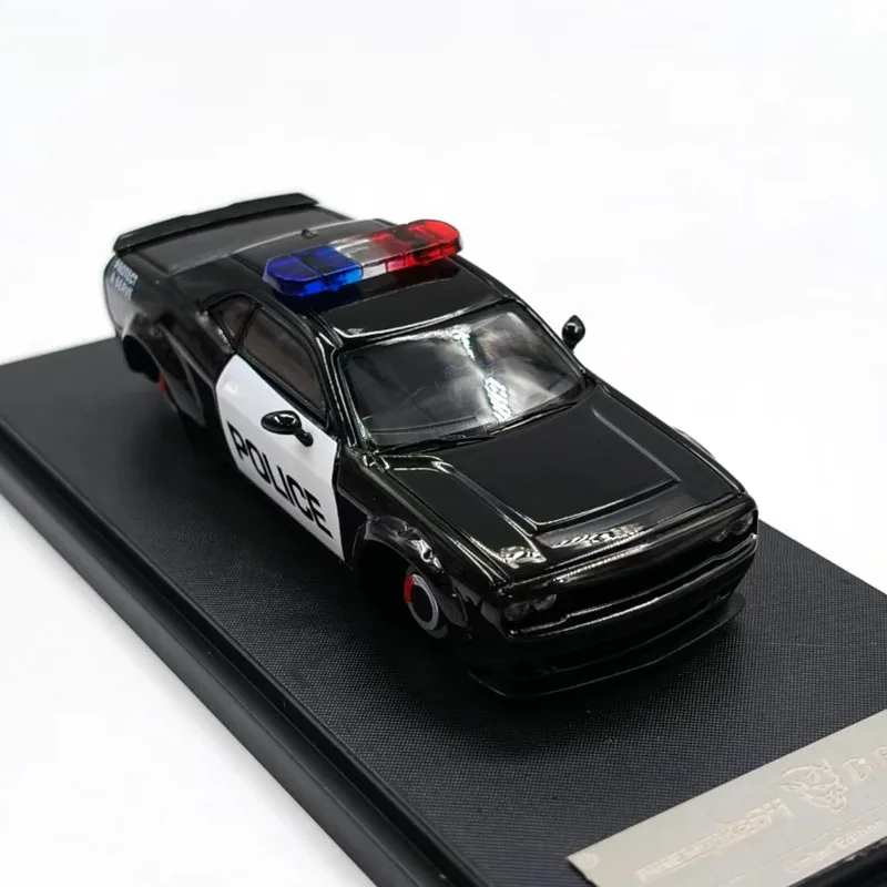 الأعمال الجميلة دييكاست 1:64 مقياس Hellcat سبيكة محاكاة نموذج سيارة مجموعة ثابتة زينت هدايا العيد اللعب هدية تذكارية #5