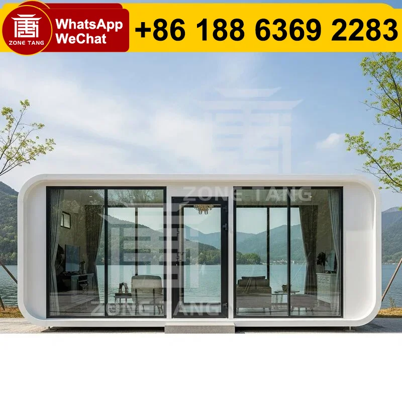 Factory Custom High Quality Price Luxury Modern Eco-Friendliness Hot Insulation Sale Capsule House Selling Apple Houses Home