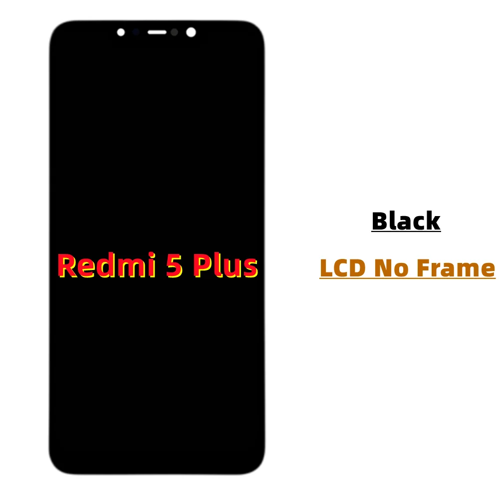 Xiaomi-Original LCD Display Touch Screen Replacement with Frame, 5.99 \