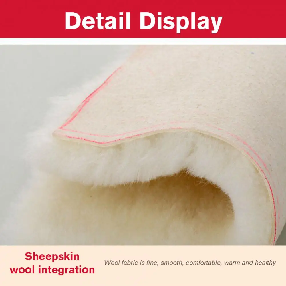 2023 Winter Wool Knee Pads Unisex Cashmere Knee Warmers Prevent Arthritis Keep Warm Knee Protector Thick Cotton Kneepad