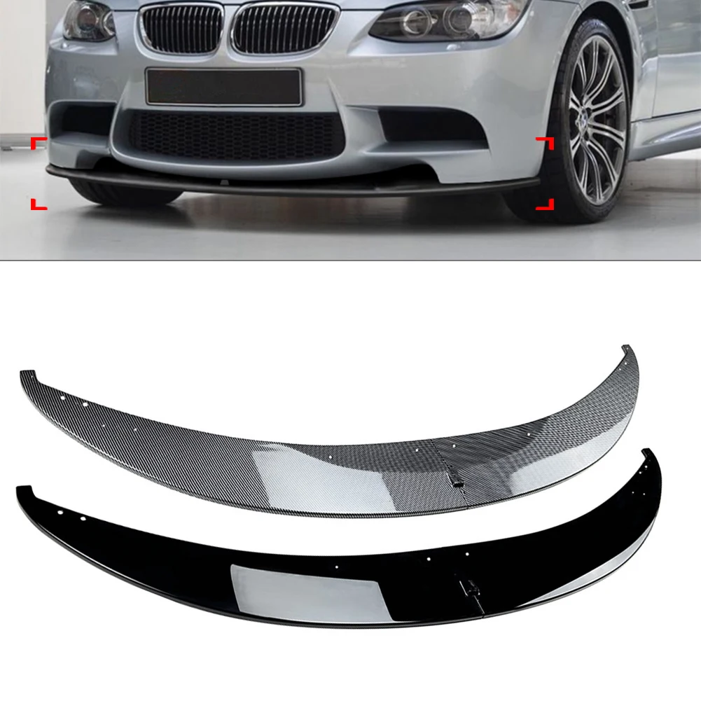 

Car Front Bumper Spoiler Splitter Lip Kit 2Pcs/Set For BMW E90 E91 E92 E93 M3 2006 2006 2007 2008 2009 2010 2011 2012 2013