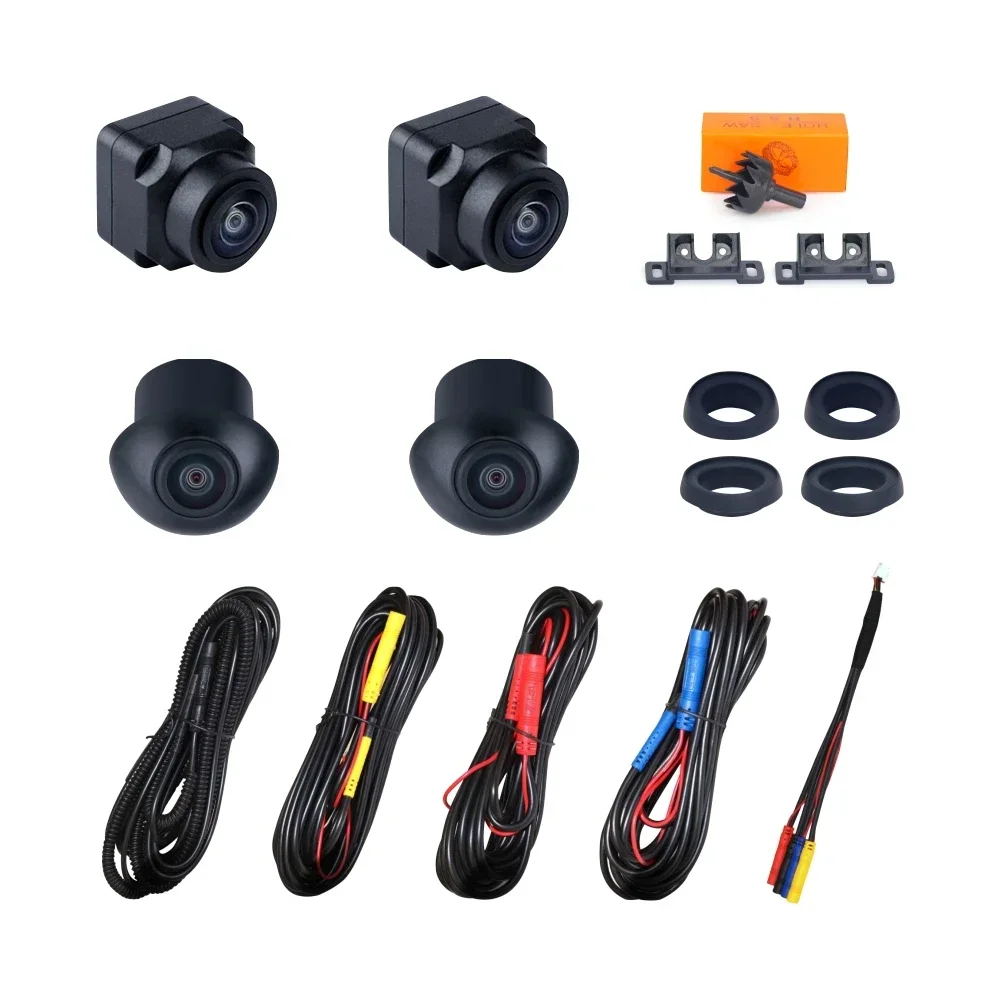 2026 OEM 360 Degree AHD 1080P 720P 360 View Car Camera Parking System Accessories 360 Degree Camera For Car Vehicle