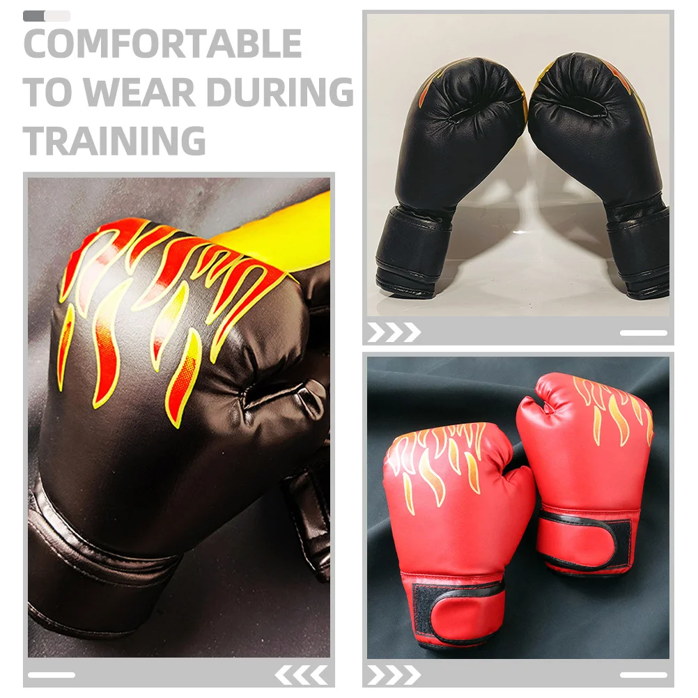 

2 пары перчаток для спарринга, удобная одежда, прочный полиуретановый материал, отлично подходит для тренировок, практики, принадлежностей для кикбоксинга