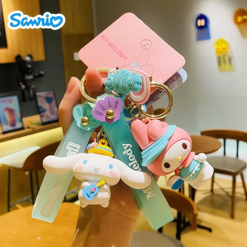 

Брелок для ключей Sanrio с куклой «Моя Мелодия»