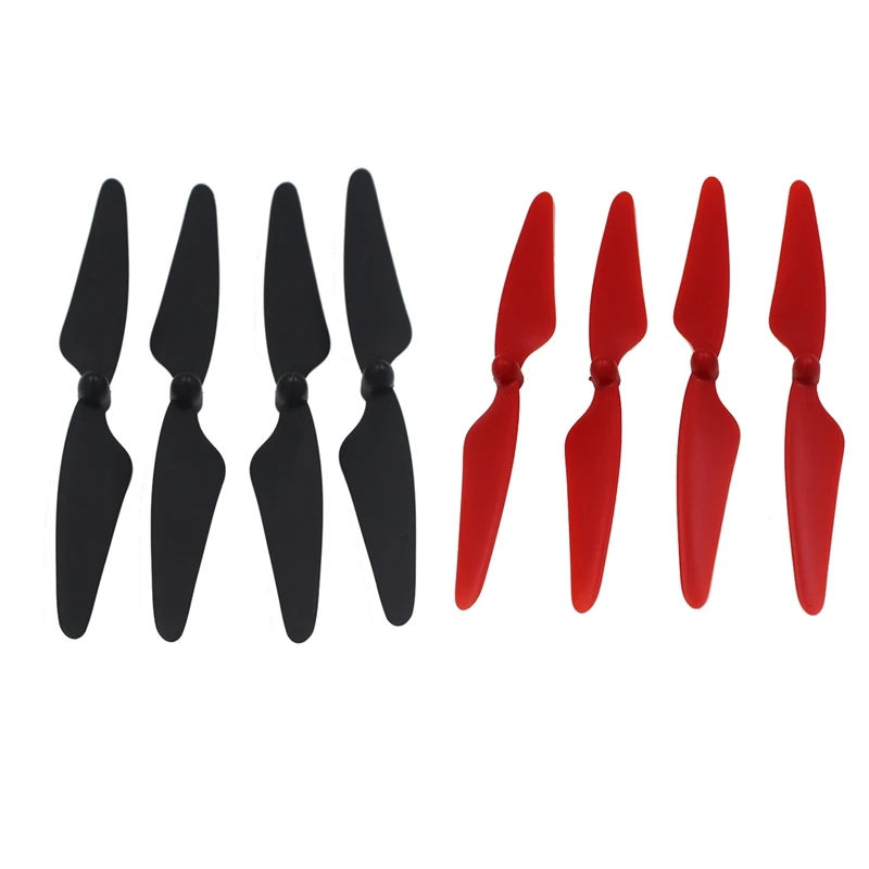 

4Pcs For Hubsan H501S X4 Rc Quadcopter Propellers Blades 2Cw/2Ccw,Red & Black(2 Set)