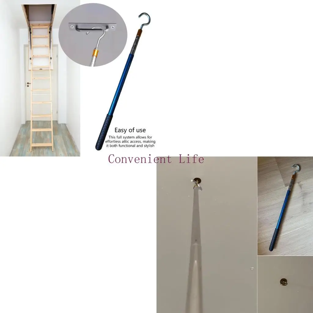 a-resistente-do-sotao-l1ee-puxa-para-baixo-o-jogo-rod-hardware-da-substituicao-do-metal-53-polegadas