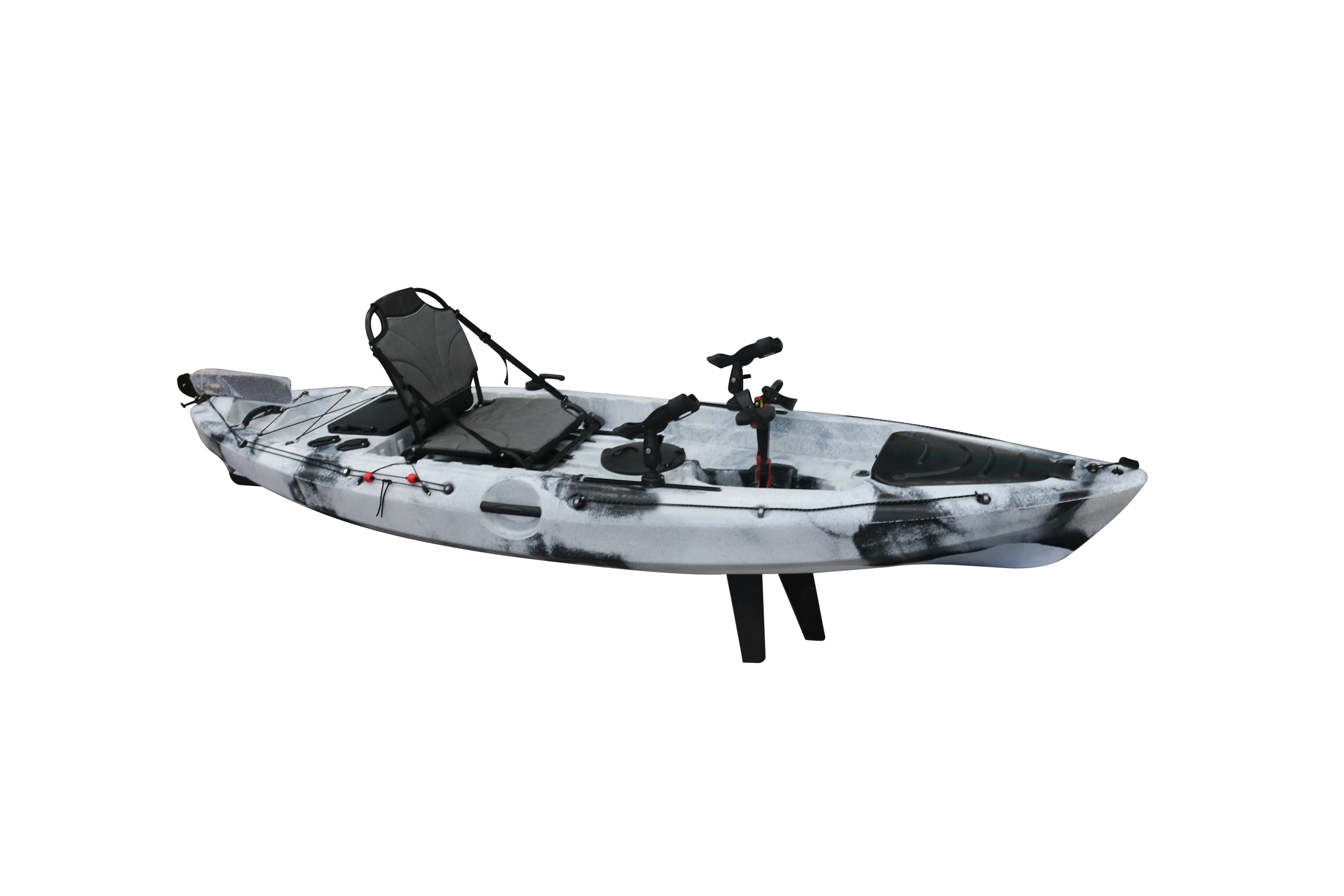 Fishing Kayak 10.5ft single sit on top Pedal kayak For Fishing PE Plastic Fishing Kayak with Pedal Drive