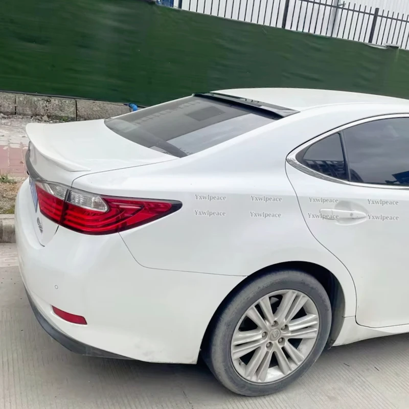 

For Lexus ES250 ES300 ES350 Spoiler 2013-2017 ABS Material Primer Color Rear Window Roof Spoiler Wings Car Accessories