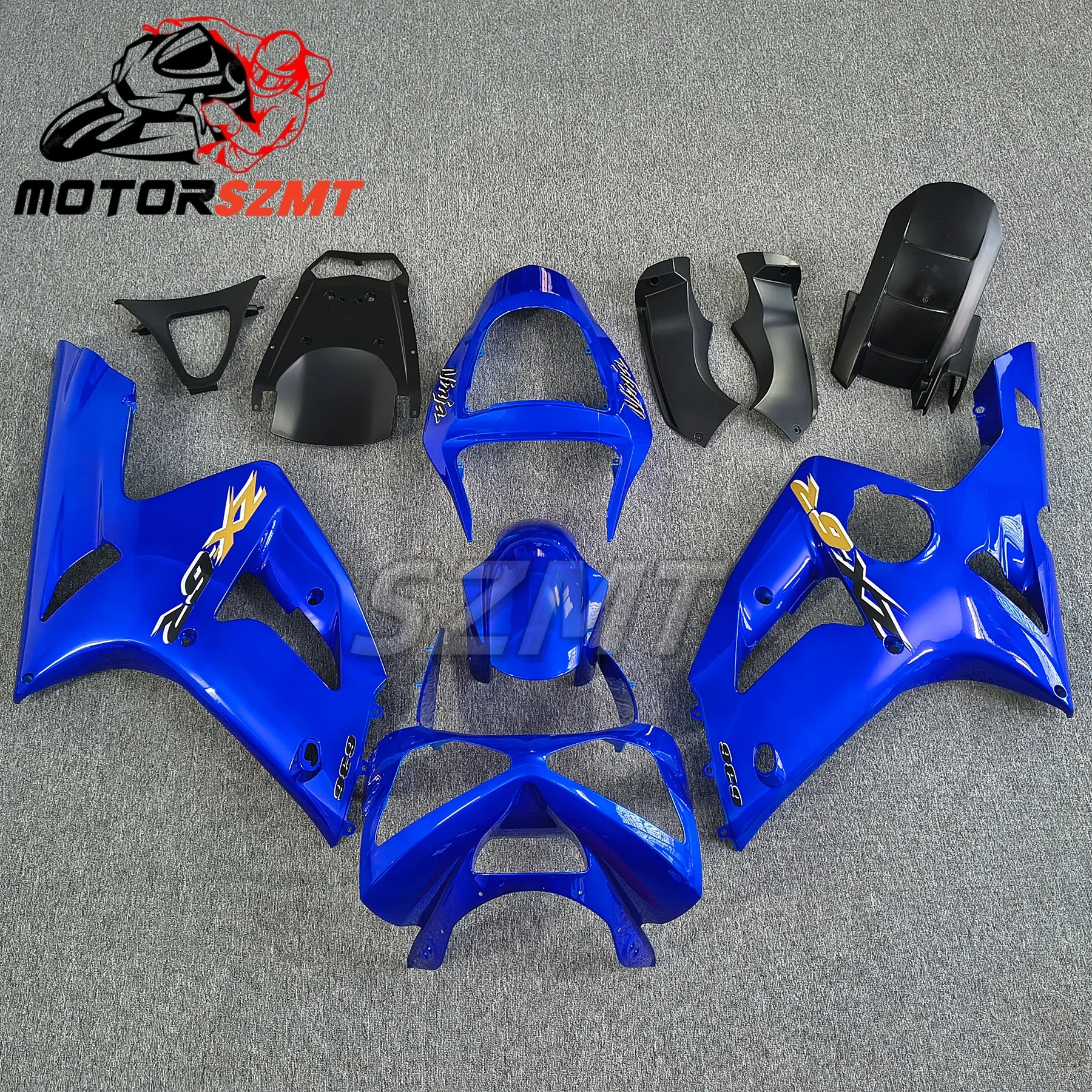 

For Kawasaki ZX-6R ZX6R ZX600 636 2003 2004 Motorcycle Accessories Bodywork Set Injection ABS Plastics Full Fairings Panel Kit