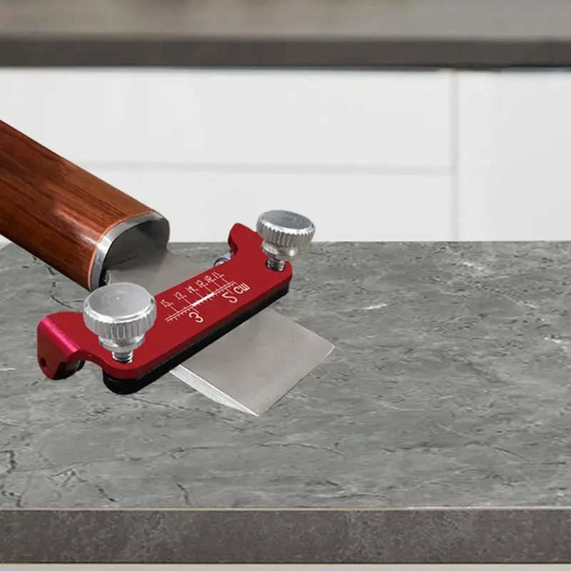 Chisel Sharpening Jig เครื่องตัดมุมคงที่ Sharpener เครื่องมือสแตนเลส Sharpener สําหรับงานไม้เครื่องมือ Clamping Planer เครื่องตัด