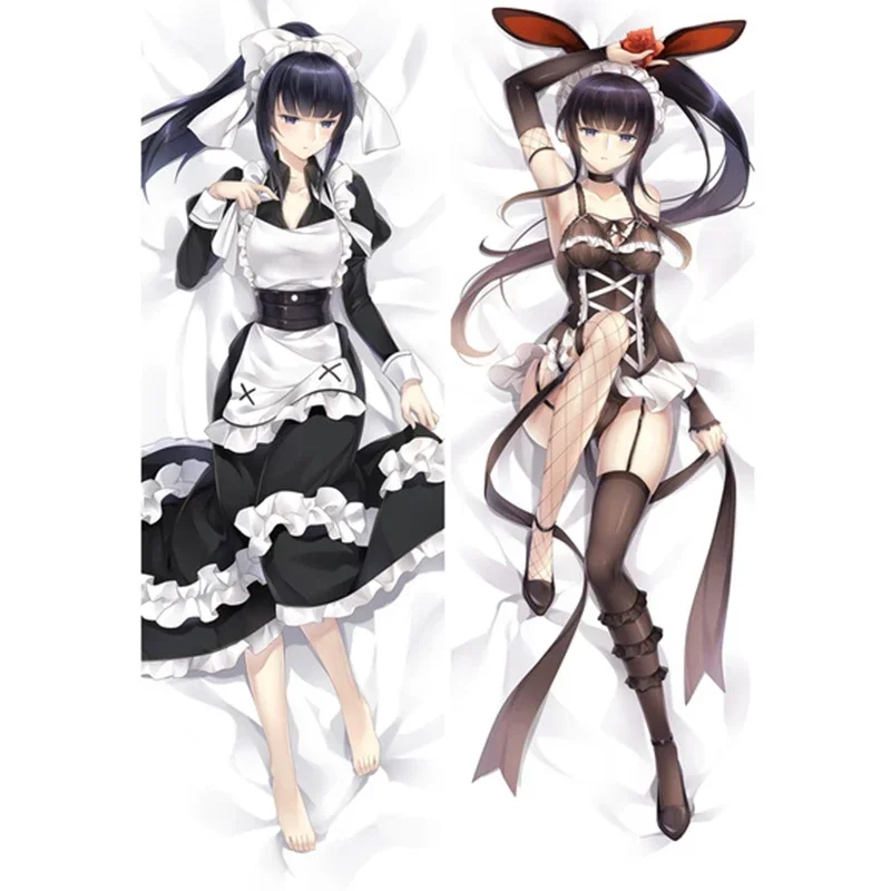 60x180cm Japanese Anime Beauty Girl Overlord Albedo Shalltear Bloodfallen Dakimakura Body Pillow Case Hugging Pillowcase