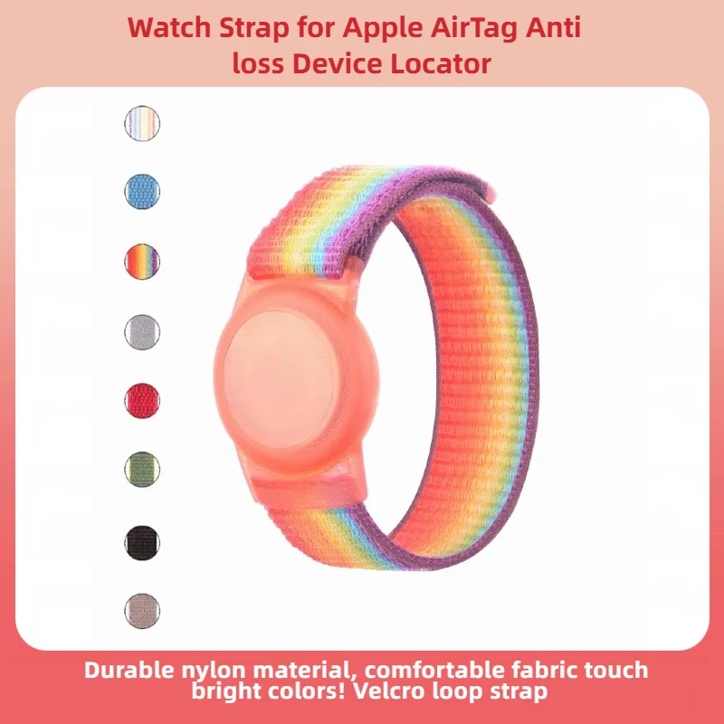

Childrens' Wristband Protector For Apple AirTag - Watch Bracelet Cover Anti-loss Locator Shield
