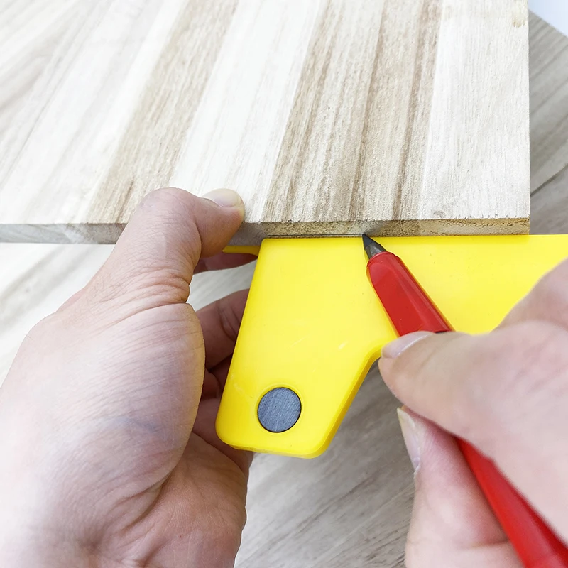 Buscador de puntos centrales de carpintería de calibre 1/2, para hoja de sierra de mesa, enrutador de carpintería, tornos de sierra de cinta, herramienta de carpintería de precisión ﻿