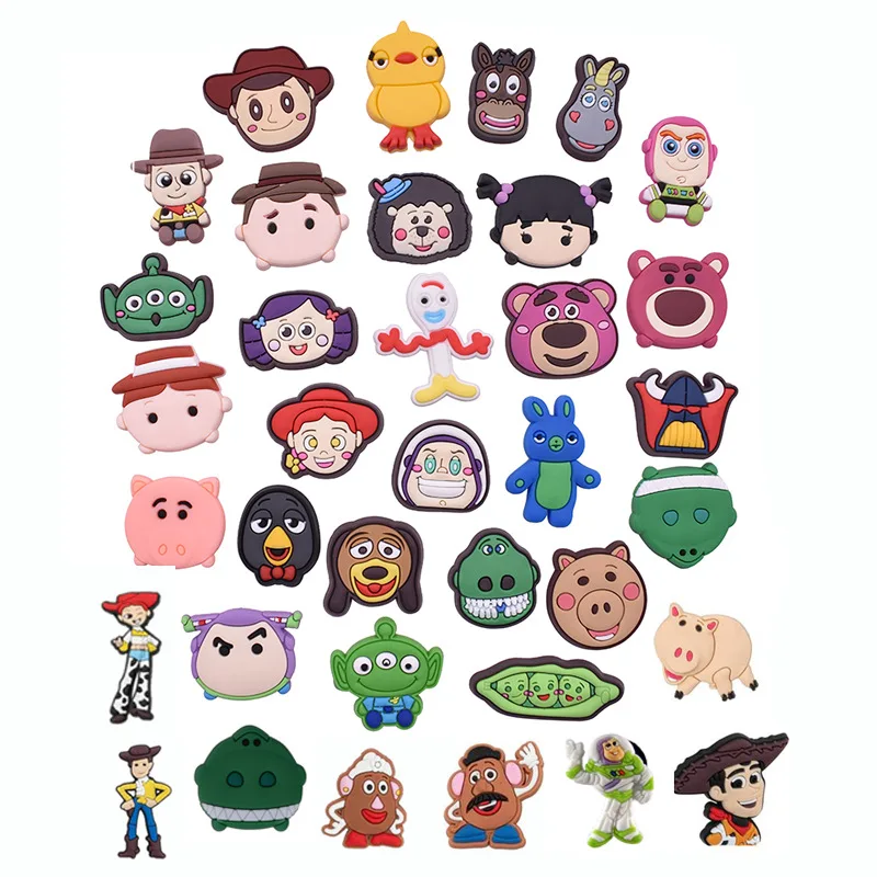 33Styles Charms for Toy Story for Crocs Charms for Croc Shoe Decoration Shoe Decoration Accessories Kids Garden Shoes Gifts New