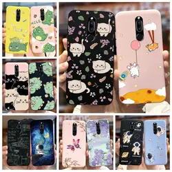 For Huawei Mate 10 Lite Case Nova2i Cute Candy Painted Back Cover Shockproof Phone Case For Huawei Nova 2i Mate10 Lite Soft Bags