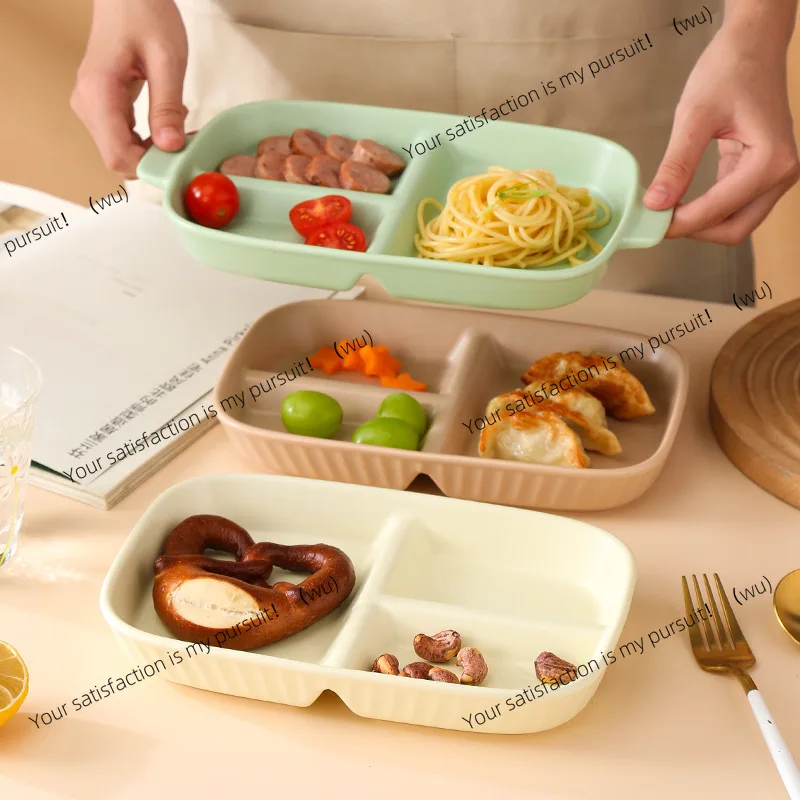 ZOCI-Household breakfast plate 211 fat reduction quantitative division plate