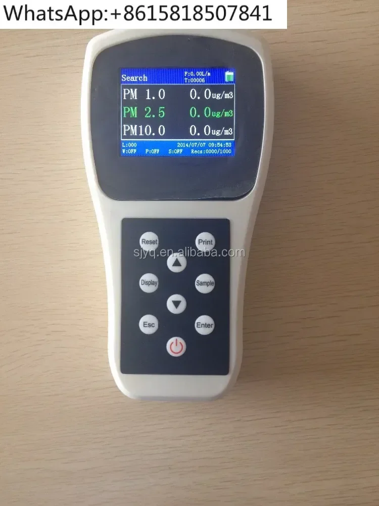 Portable PM2.5 Particulate Matter Detectors Particle Counter