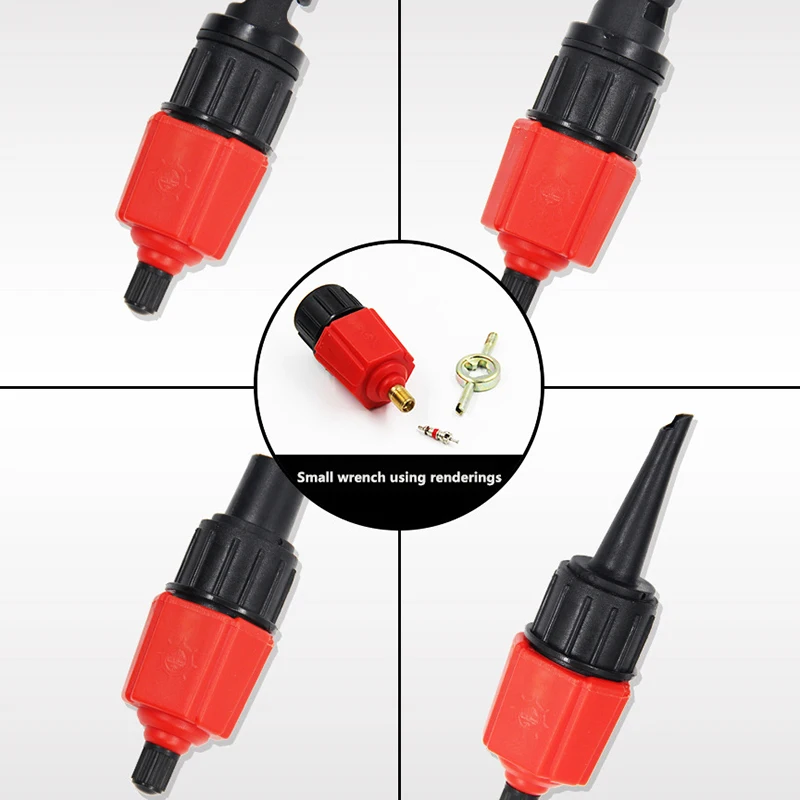 Adaptateur de assujetd'air SUP Paddleboard, planche de surf, kayak, caoutchouc, pompe SubSN, bateau, voiture, adaptateur multifonction