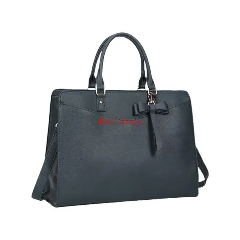 Borsa per laptop da donna professionista PU BUSINESS PELLA E UFFICIO PASSO OFFICIO PASSO CASSE CASA CASA CROCI