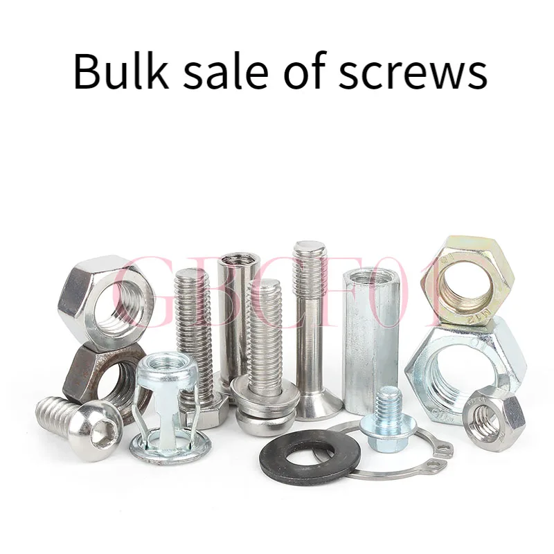 Mixed Screw Assortment Kit Stainless Steel Hex Socket Cap Head Self-Tapping Screws Nuts Washers Rivets