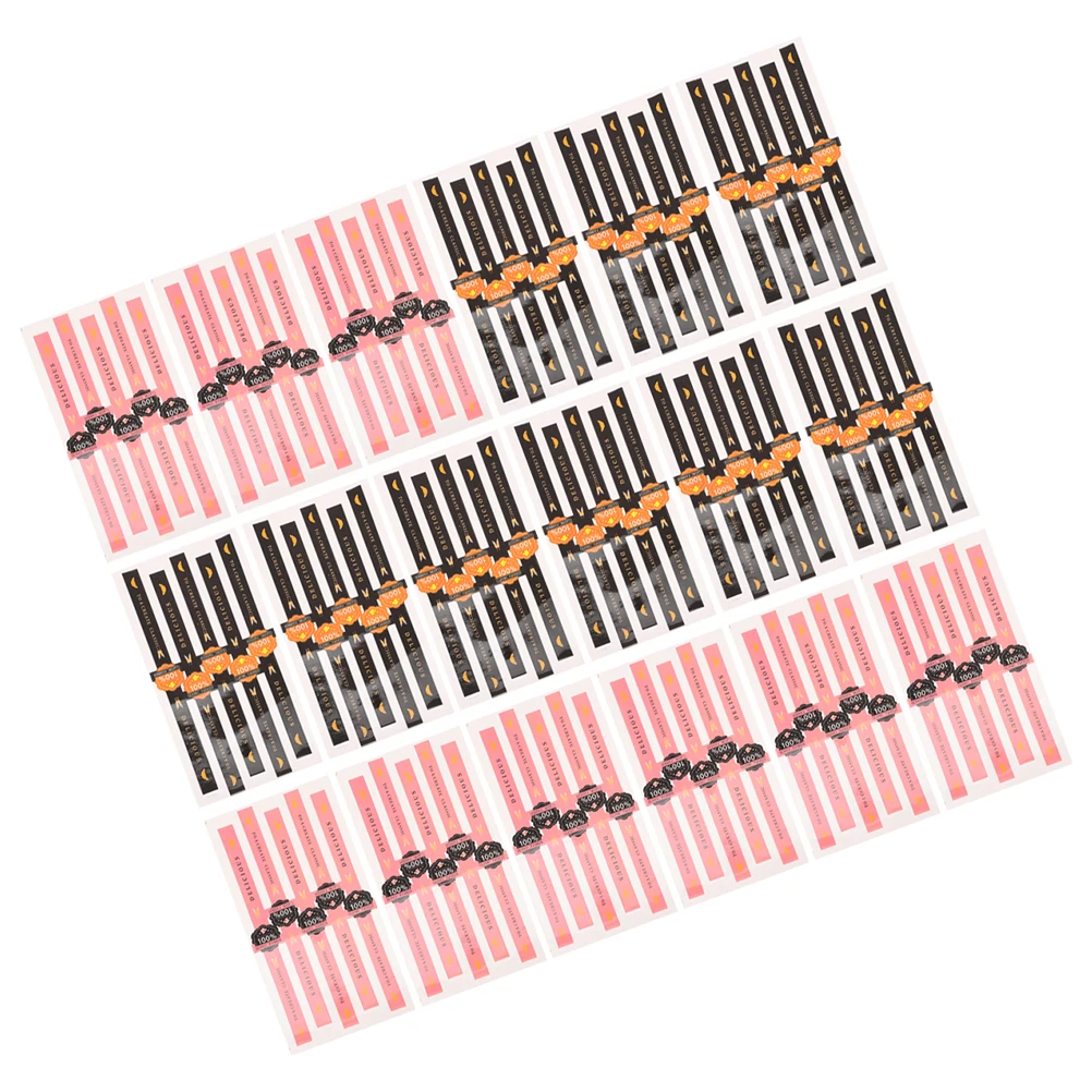

200pcs Baking Packaging Stickers Cookie Labels Cake Sealing Strong Adhesion Waterproof Food Bag Self Adhesive Envelope Sticker