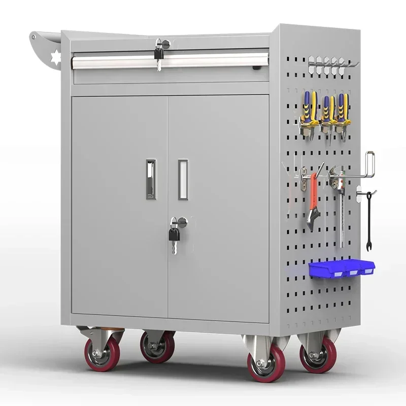Auto repair tool cart multifunctional trolley toolbox workshop tool cabinet