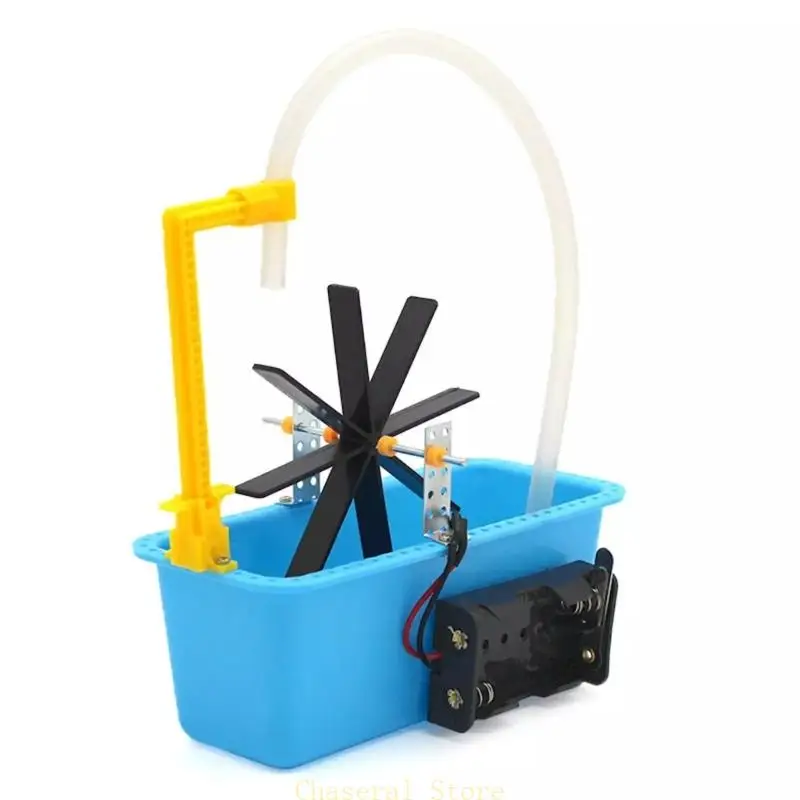 

E7CE Waterwheel Craft Model Kits for Kids Science Project and Creativity Improvement