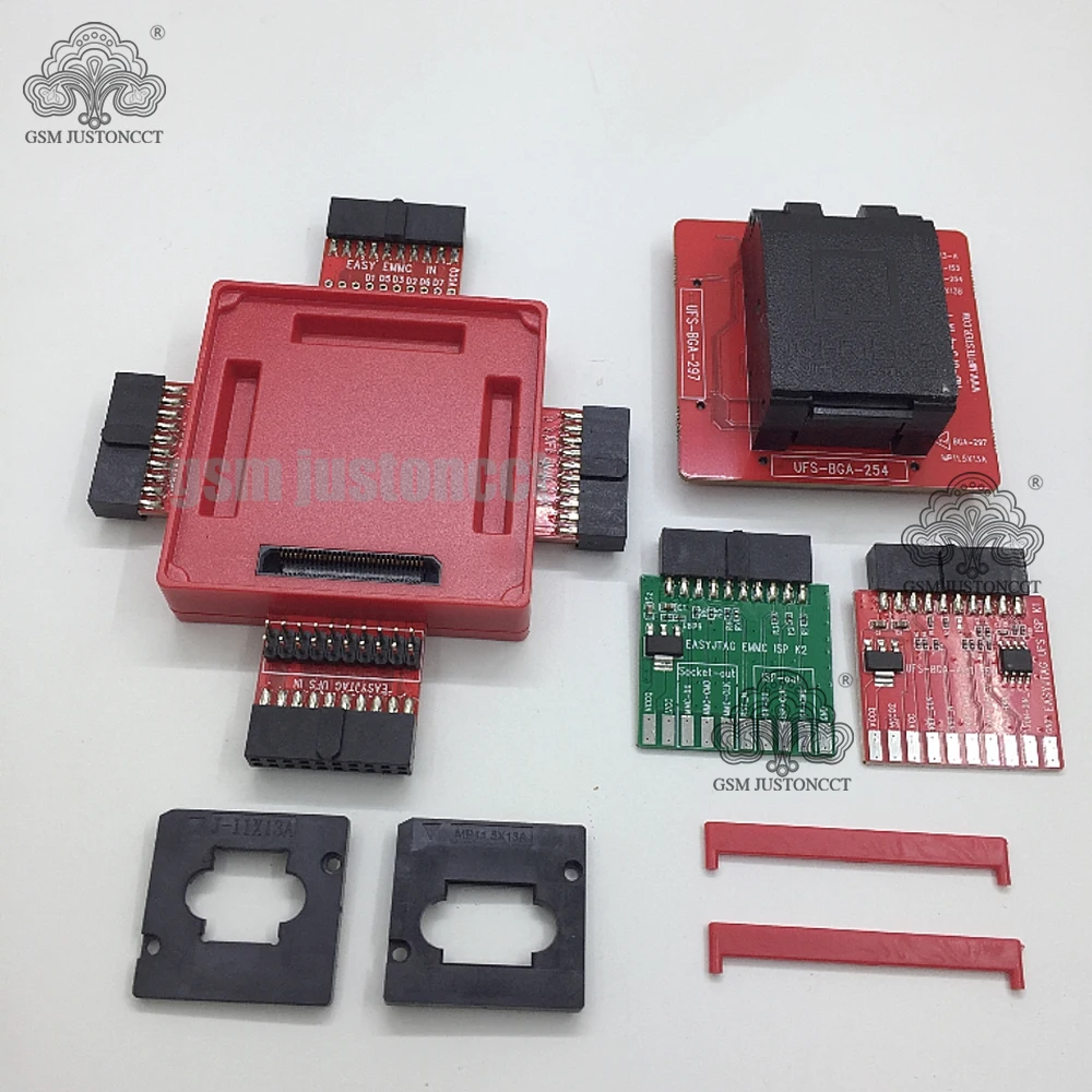 2024 The newest version Original IC friend ufs 4 in1 socket ufs 254,153,297 work with easy j-tag plus box