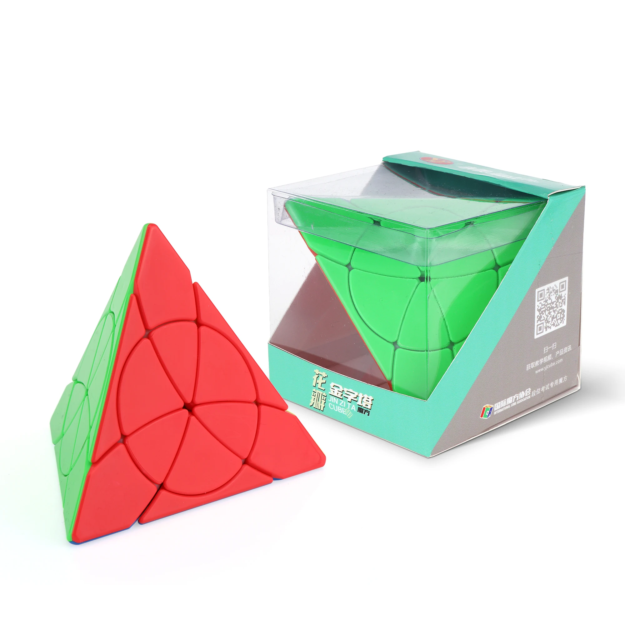 Yongjun Petalo Piramide 3x3x3 Cubo Magico Giocattolo Educativo di Alta Qualità Piramide 3x3